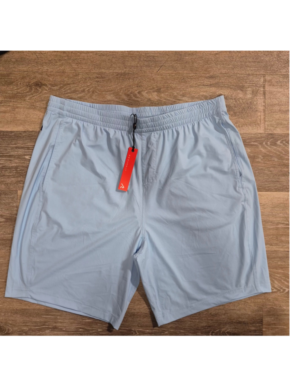 Men's Redvanly Athletic Shorts Light Blue Size XL